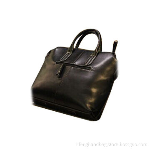 2014 Individual Trendy Black/Wine Red PU Women's Handbag, Various Colors are Available